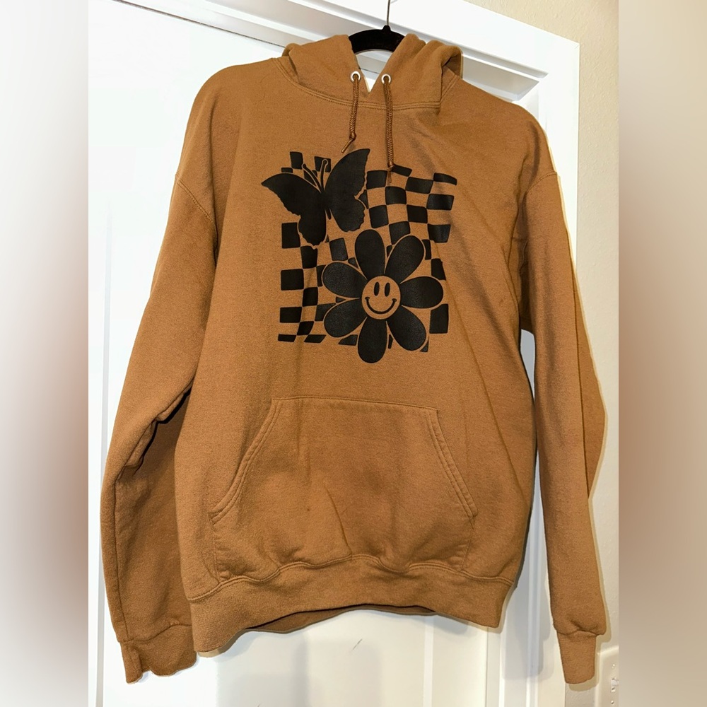 Boutique hooded sweatshirt retro style